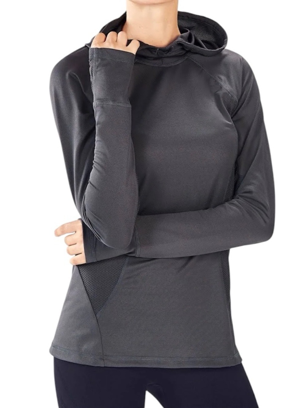 Fabletics Alecia Performance Hoodie Pullover with Mesh Panels Size Small